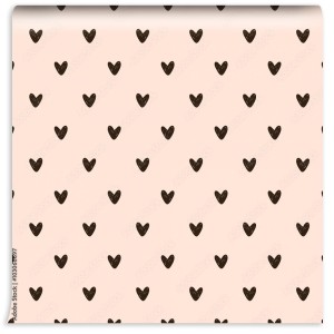 fototapeta wzor serca bez szwu heart