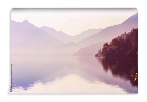 fototapeta jezioro gorskie