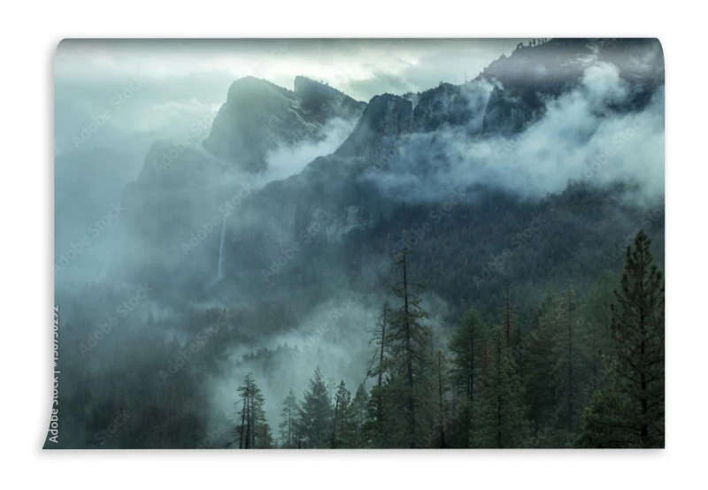 fototapeta krajobraz gorski park narodowy yosemite