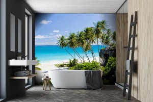 fototapeta bottom bay barbados karaiby