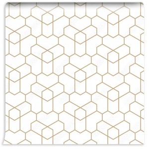 fototapeta geometryczny wzor zlota wektor nowoczesny