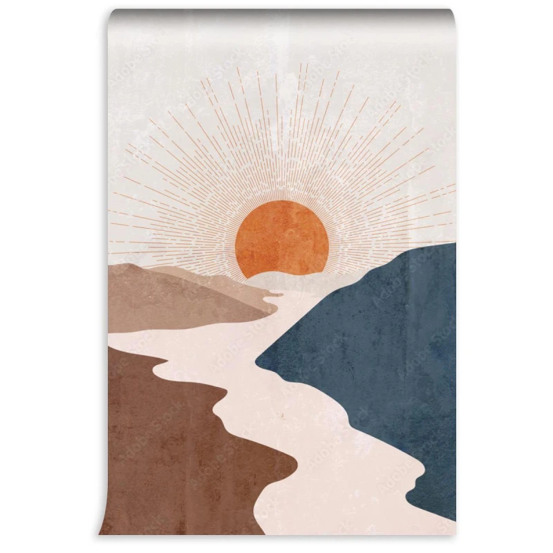 fototapeta boho ksiezyc
