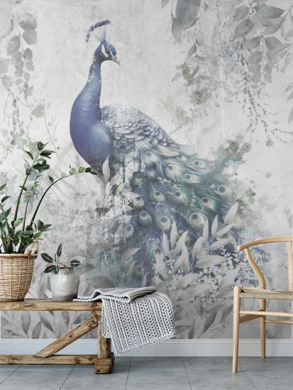 fototapeta paw mural, loft