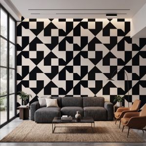 tapeta geometryczne kafelki