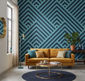 Tapeta bez szwu geometryczny wzór z liniami prostymi