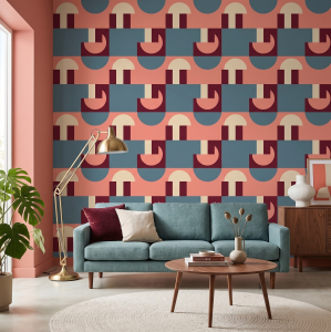 Tapeta figury geometryczne