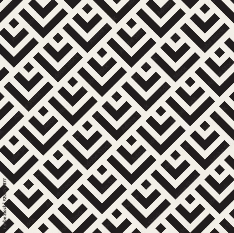 Tapeta mozaika linii, geometryczna nowoczesna
