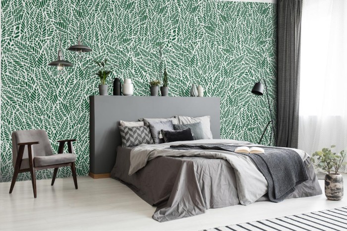 fototapeta wektor wzor delikatny naturalny roslinny
