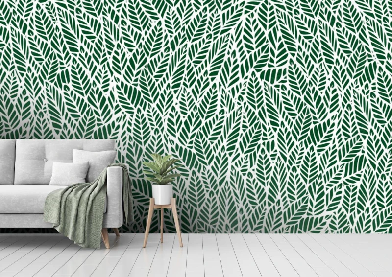 fototapeta wektor wzor delikatny naturalny roslinny
