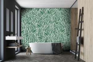 fototapeta wektor wzor delikatny naturalny roslinny