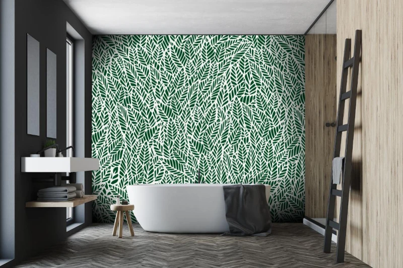 fototapeta wektor wzor delikatny naturalny roslinny