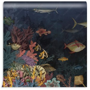 fototapeta tlo oceanu akwarium