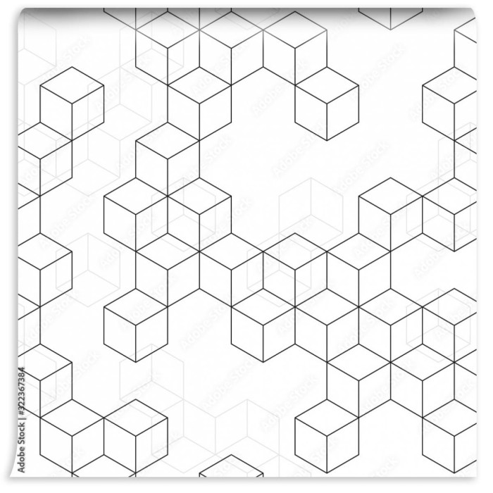 fototapeta abstrakcyjne tlo z przecinajaca sie geometria