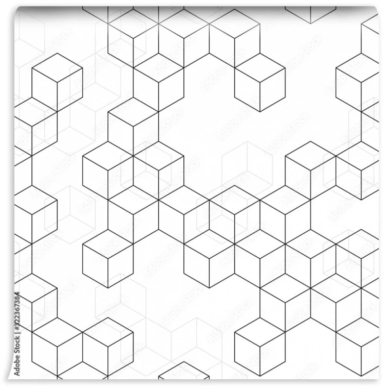 fototapeta abstrakcyjne tlo z przecinajaca sie geometria