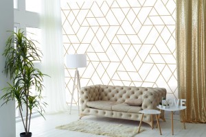 fototapeta abstrakcyjny bezszwowy geometryczny wzor minimalnej siatki