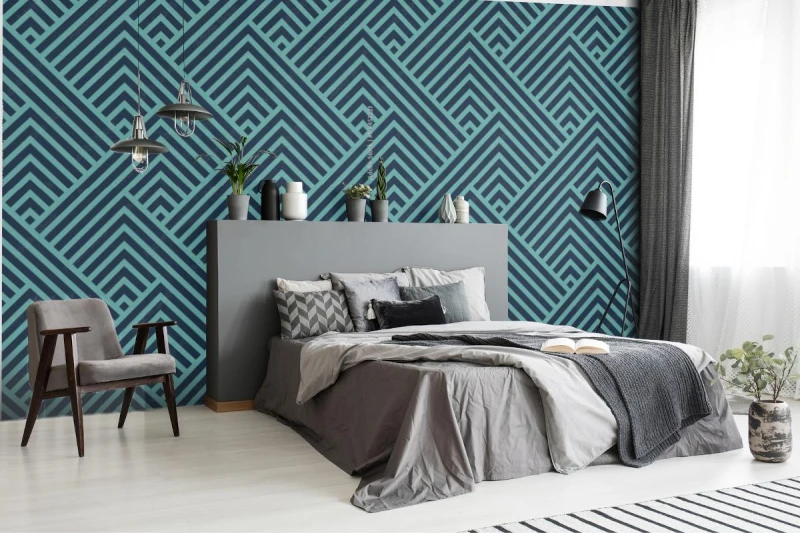 fototapeta bez szwu geometryczny wzor z liniami prostymi