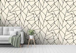 Tapeta bez szwu linii wzór, geometryczna