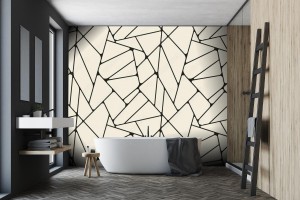 Tapeta bez szwu linii wzór, geometryczna