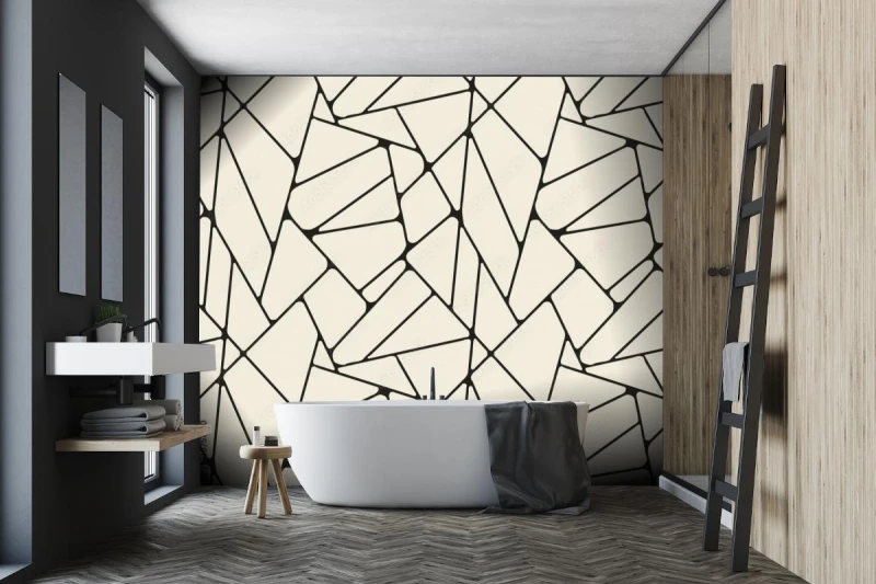 Tapeta bez szwu linii wzór, geometryczna
