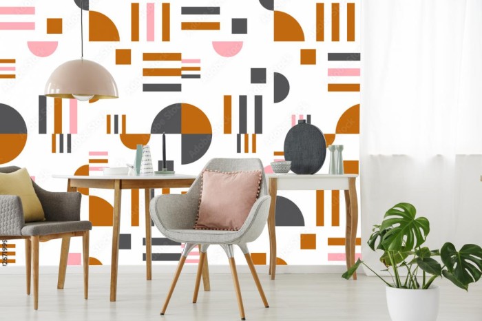 fototapeta figury geometryczne