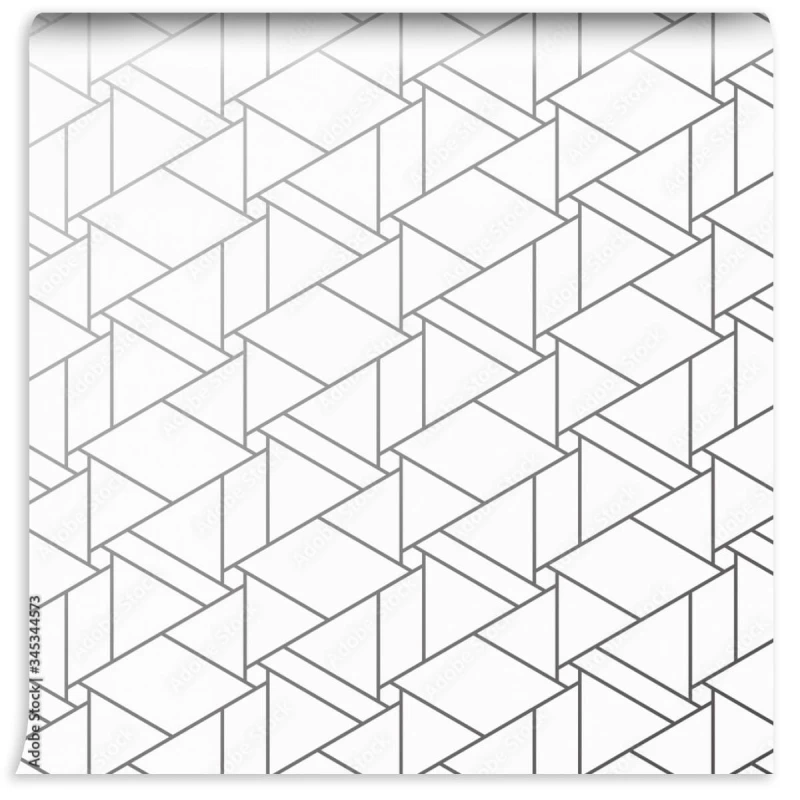 fototapeta geometryczny liniowy wzor wektorowy z trojkatem