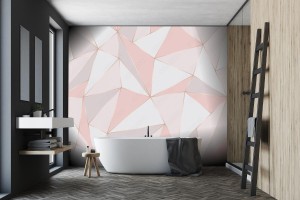 fototapeta geometryczny wzor streszczenie tlo wielokata tr
