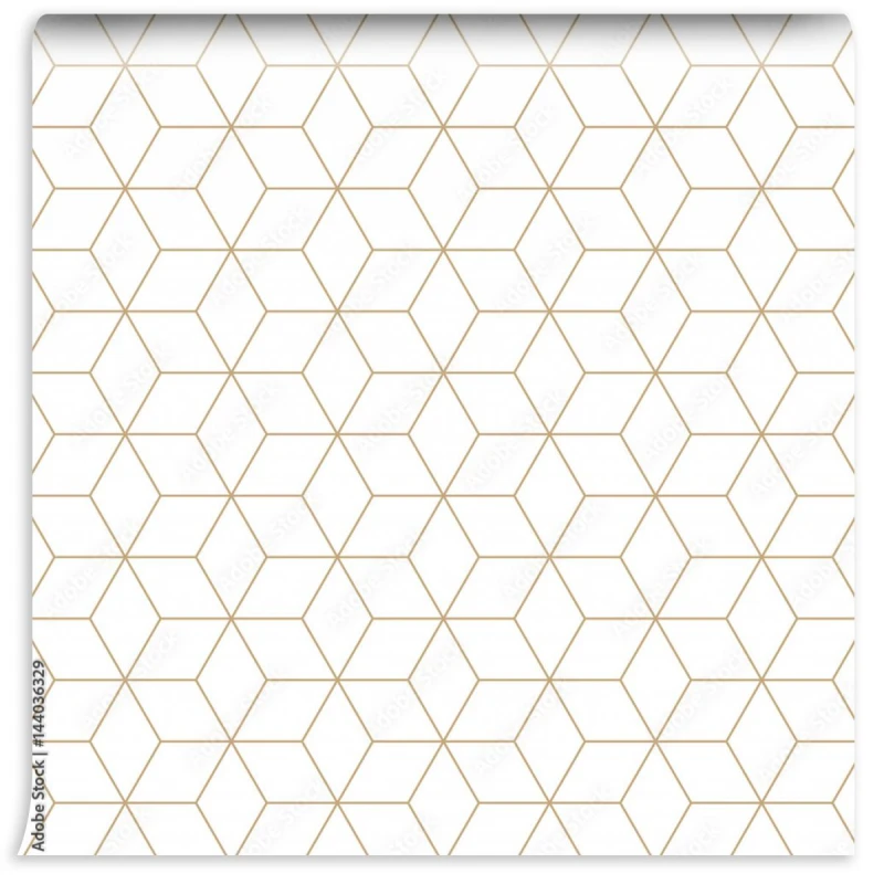fototapeta swietej geometrii siatki graficzny deco szesciokatny wzor
