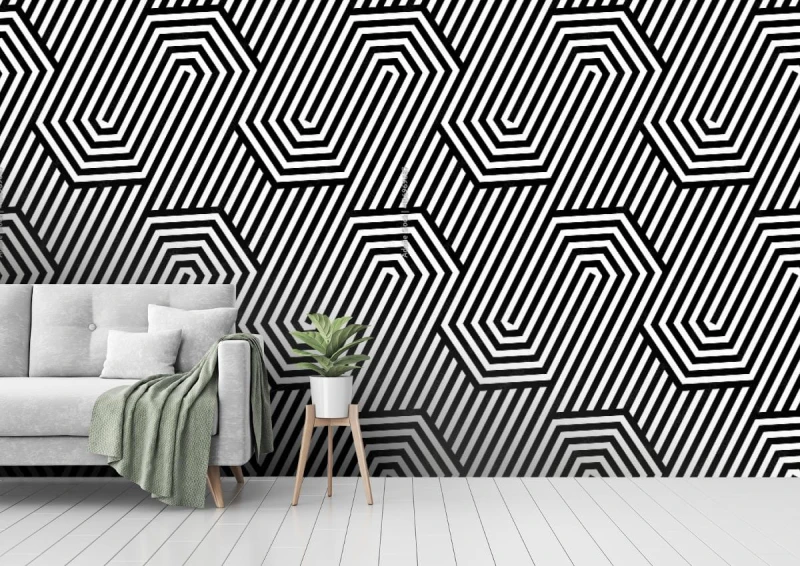 fototapeta wektorowa bezszwowa tekstura geometryczny