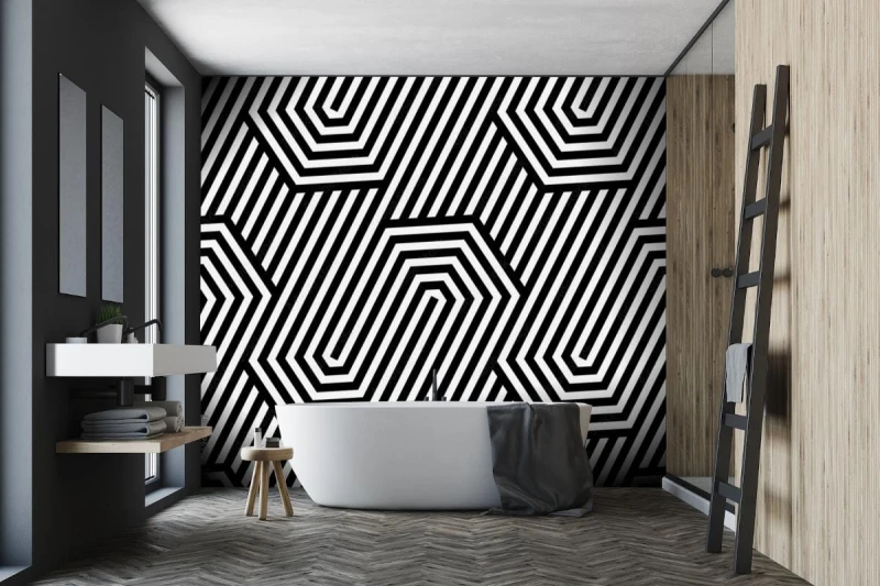 fototapeta wektorowa bezszwowa tekstura geometryczny