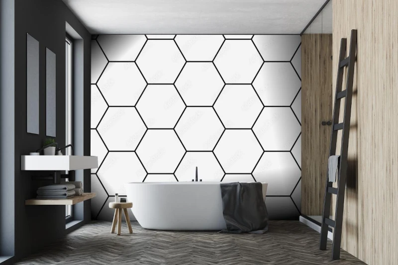 fototapeta wektorowy nowozytny bezszwowy geometria wzoru
