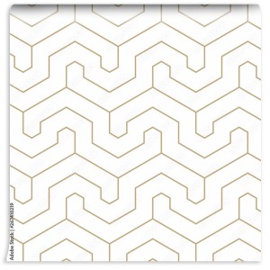 fototapeta geometryczny wzor imitacja zlotego