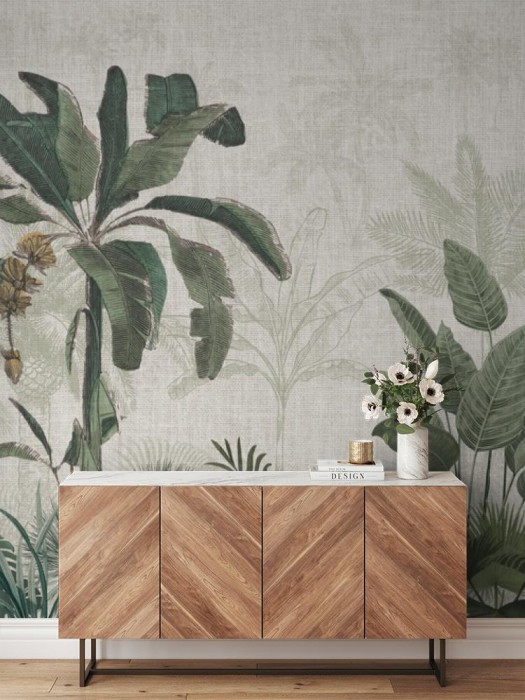 fototapeta botaniczny mural palma egzotyczna panorama