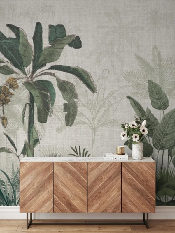 fototapeta botaniczny mural palma egzotyczna panorama