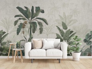 fototapeta botaniczny mural palma egzotyczna panorama