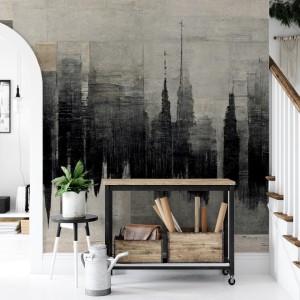 fototapeta czarny mural