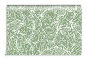 fototapeta zielone liscie tlo