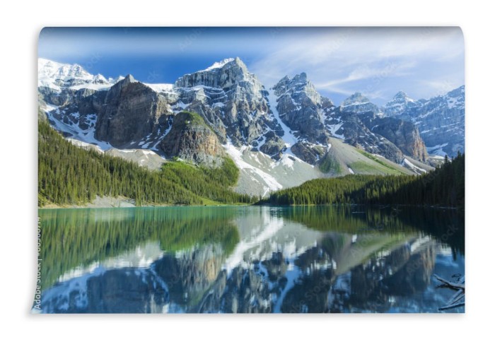 fototapeta gory morenowe