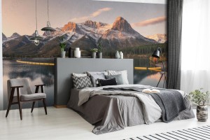 fototapeta mount lawrence grassi w kanadyjskim rockies