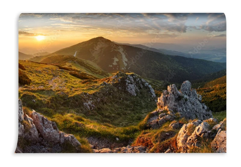 fototapeta slowacja gora od szczytu chleb