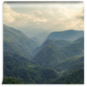 fototapeta swanetia gruzja gory