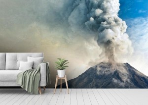 fototapeta wybuch wulkanu tungurahua ekwador