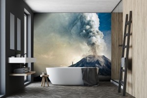 fototapeta wybuch wulkanu tungurahua ekwador
