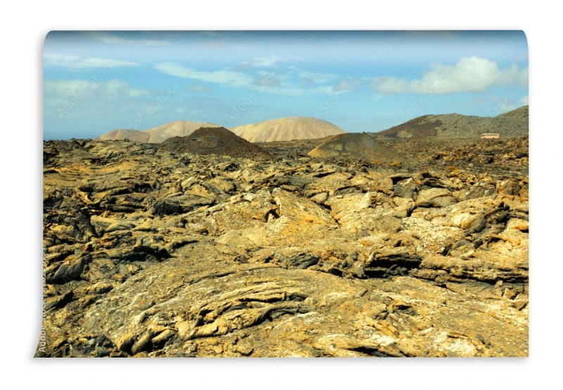 fototapeta wyspy kanaryjskie lanzarote tymanfaia hiszpania