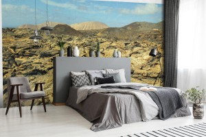 fototapeta wyspy kanaryjskie lanzarote tymanfaia hiszpania