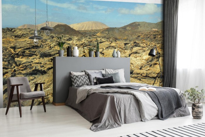 fototapeta wyspy kanaryjskie lanzarote tymanfaia hiszpania