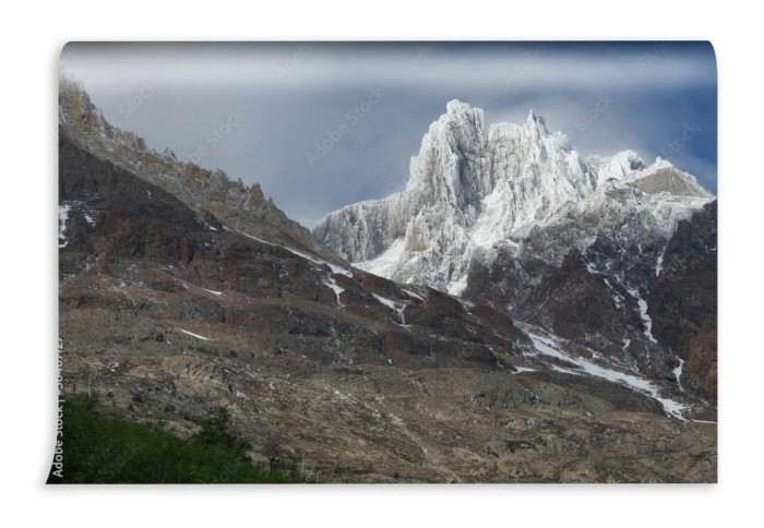 fototapeta zamrozona gora