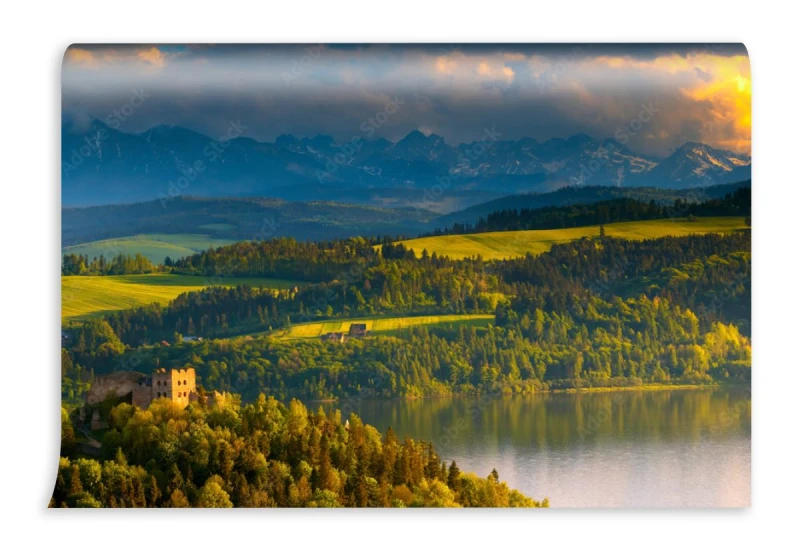 fototapeta zalew czorsztynski