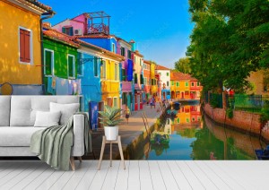 fototapeta burano wlochy
