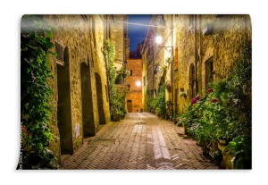fototapeta pienza noca toskania