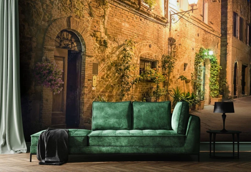 fototapeta pienza noca toskania
